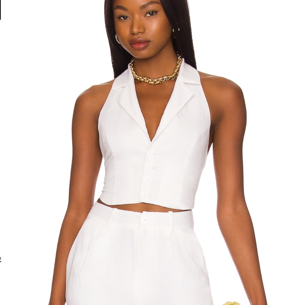 NWT White Sydney Vest Lovers and Friends